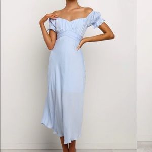 Petal and Pup Oralie Dress Blue